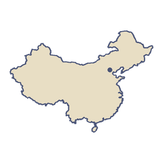 The outline of China from the game's Atlas