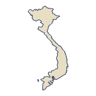The outline of Vietnam from the game's Atlas